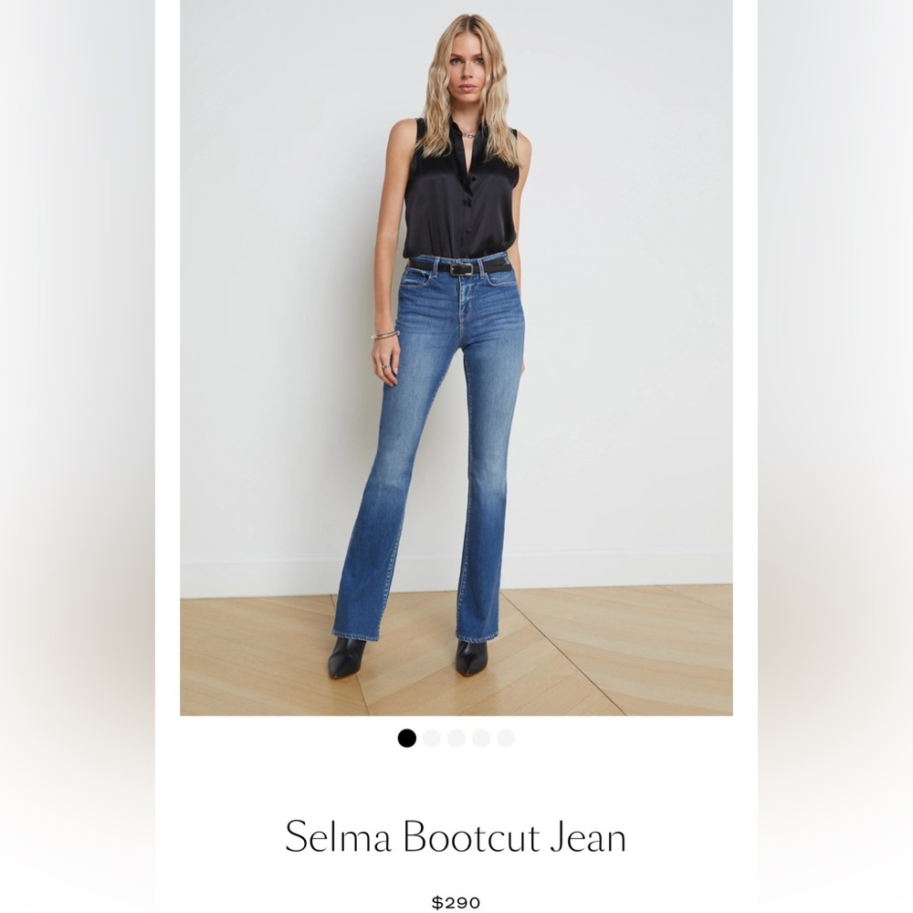 L’AGENCE SELMA Boot leg High rise